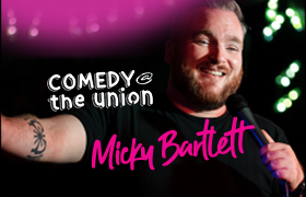 Comedy at the Union Poster Coleraine Campus