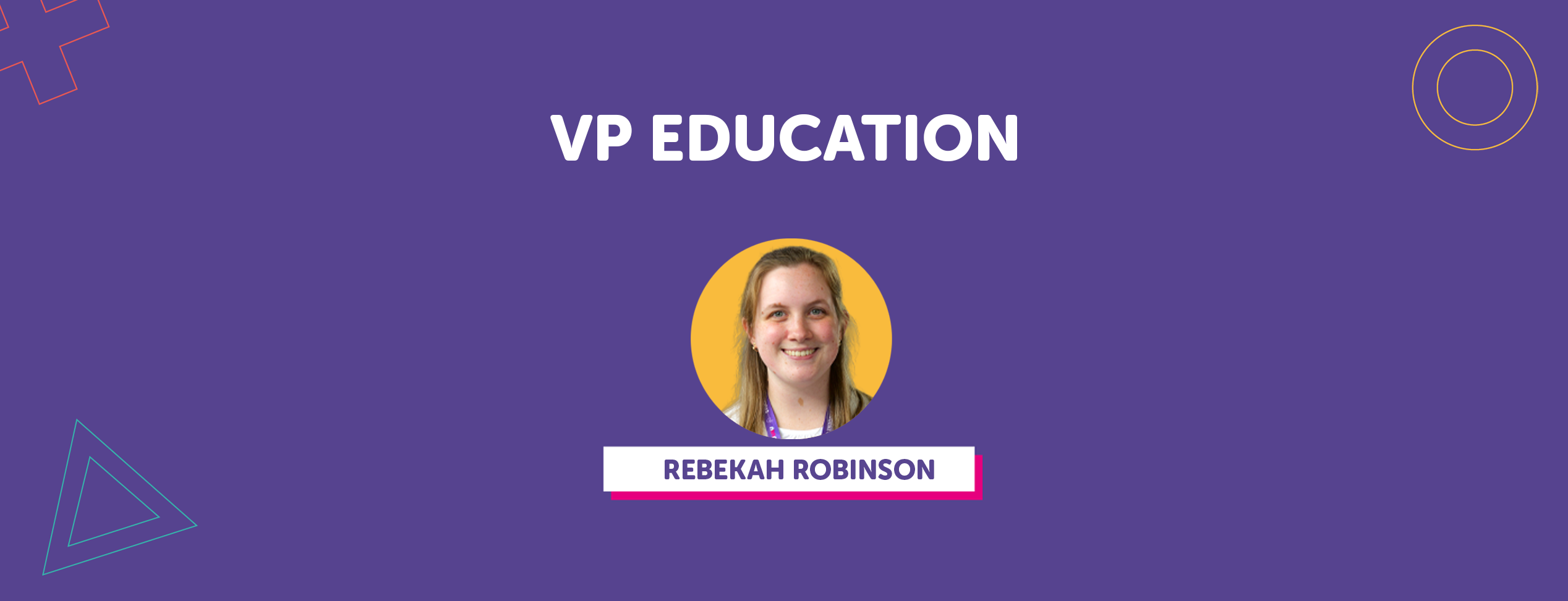 VP Education Rebekah Robinson