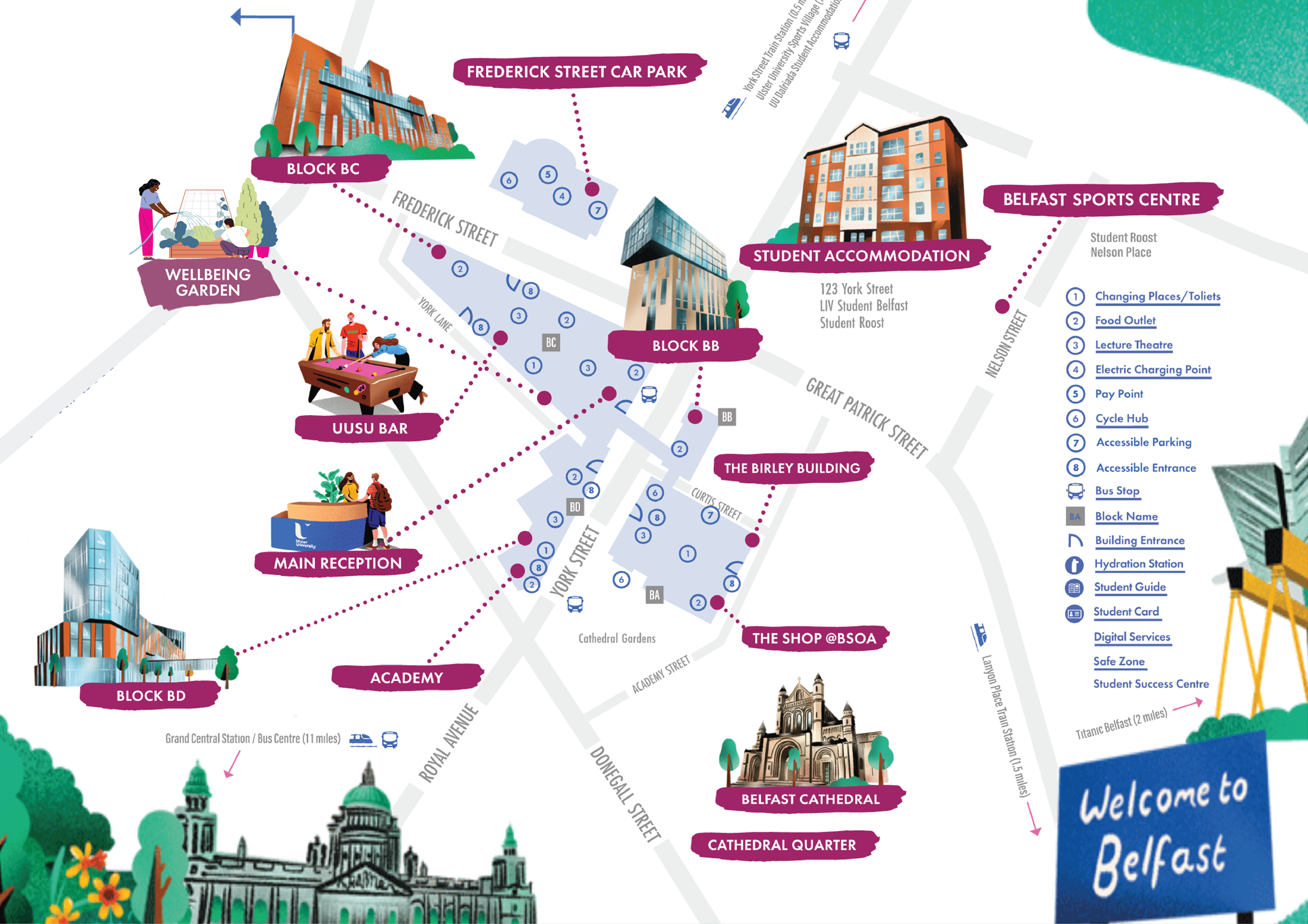Belfast Map