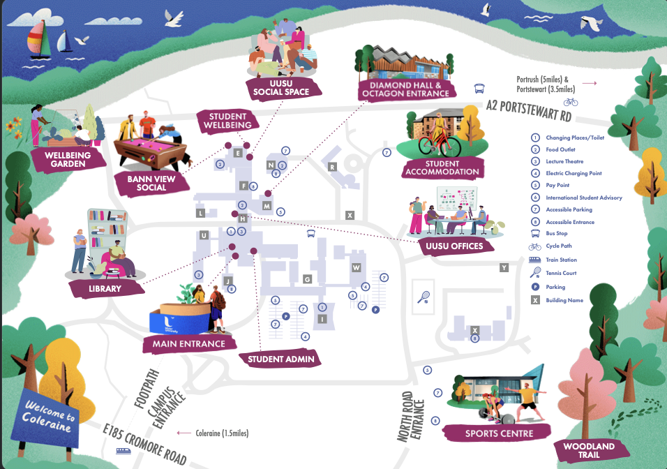 Coleraine Map
